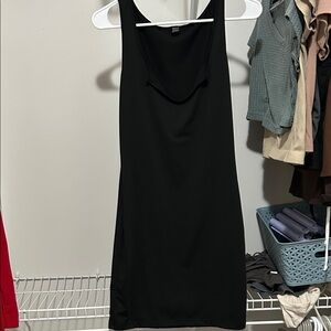 SHEIN Classic Black Mini Dress